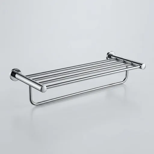 Wall-Mounted Towel Rack - Stainless Steel — BAC-1024
