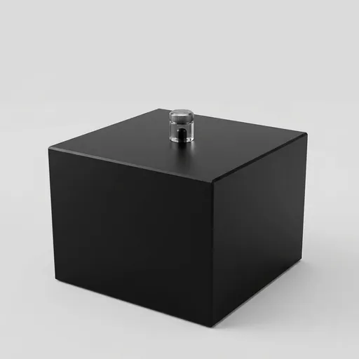 Acrylic Bath Salt Container — BAC-1026
