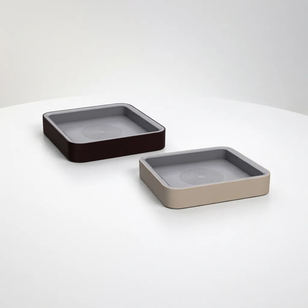 Abs + Pu Leather Soap Dish — BAC-1027 (image 6)