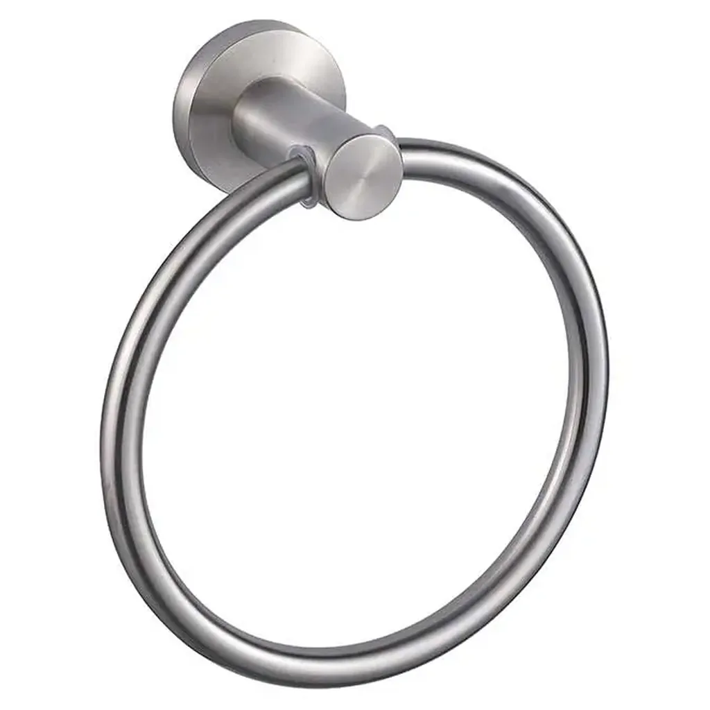 304 Stainless Steel Wall-Mounted Towel Ring — BAC-1033