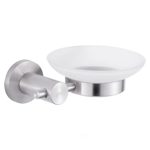 304 Stainless Steel Wall-Mounted Soap Dish — BAC-1034