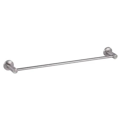 304 Stainless Steel Wall-Mounted Single Towel Bar — BAC-1037