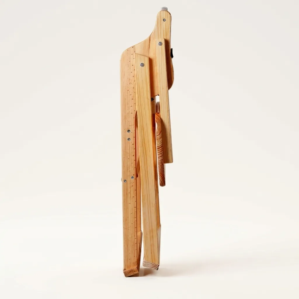 Foldable Baby Chair - Solid Wood — BCR-1024 (image 4)