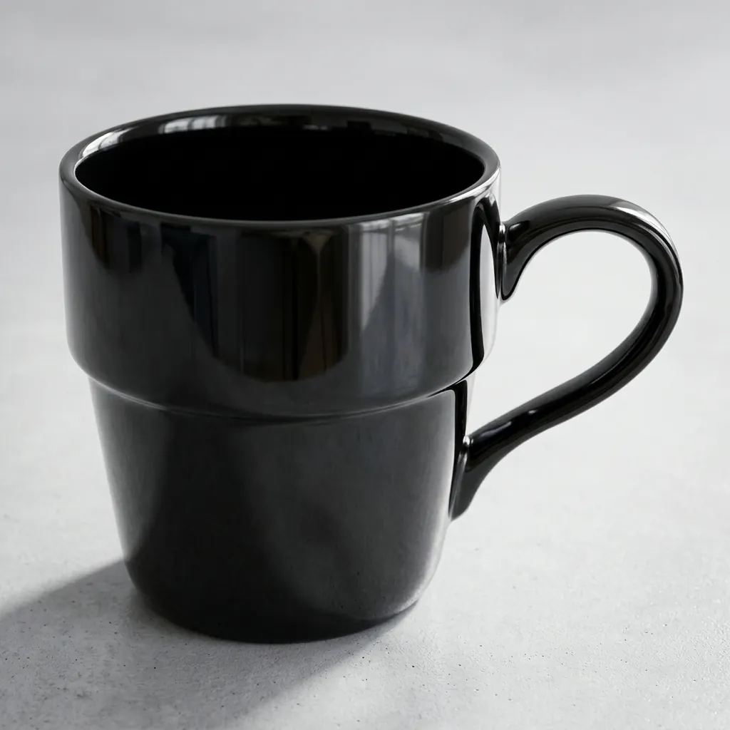 Ceramic Cup With Handle 330ml [1024] — BDA-1024 (image 2)