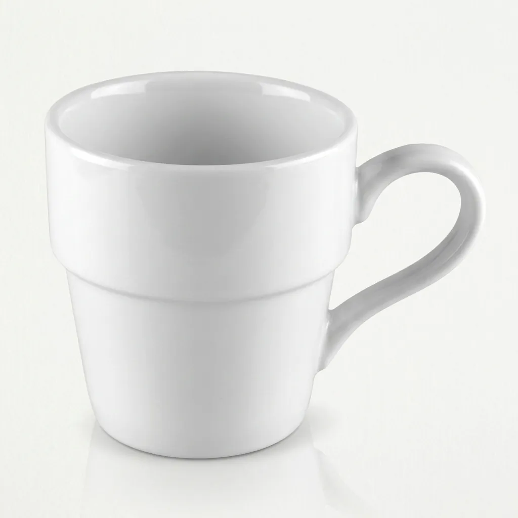 Ceramic Cup With Handle 330ml [1025] — BDA-1025 (image 2)