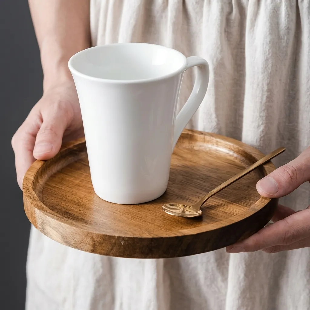 Ceramic Cup With Handle 375ml — BDA-1026 (image 3)