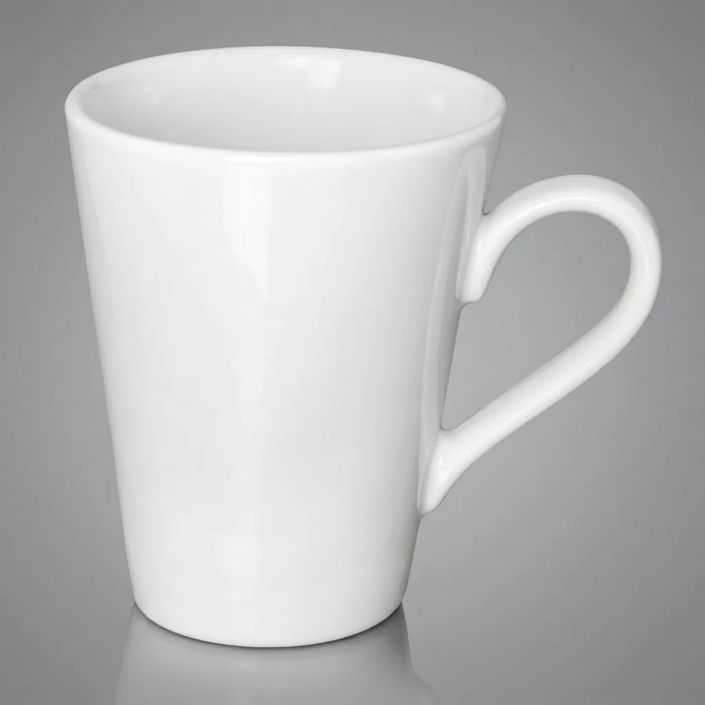 Ceramic Cup With Handle 375ml — BDA-1026