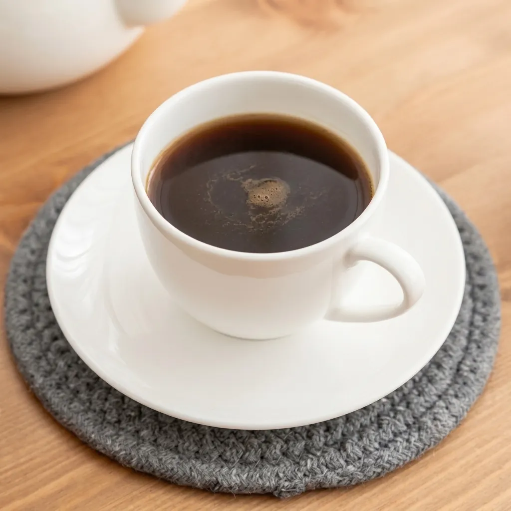 Ceramic Cup & Saucer With Handle 280ml — BDA-1029 (image 3)