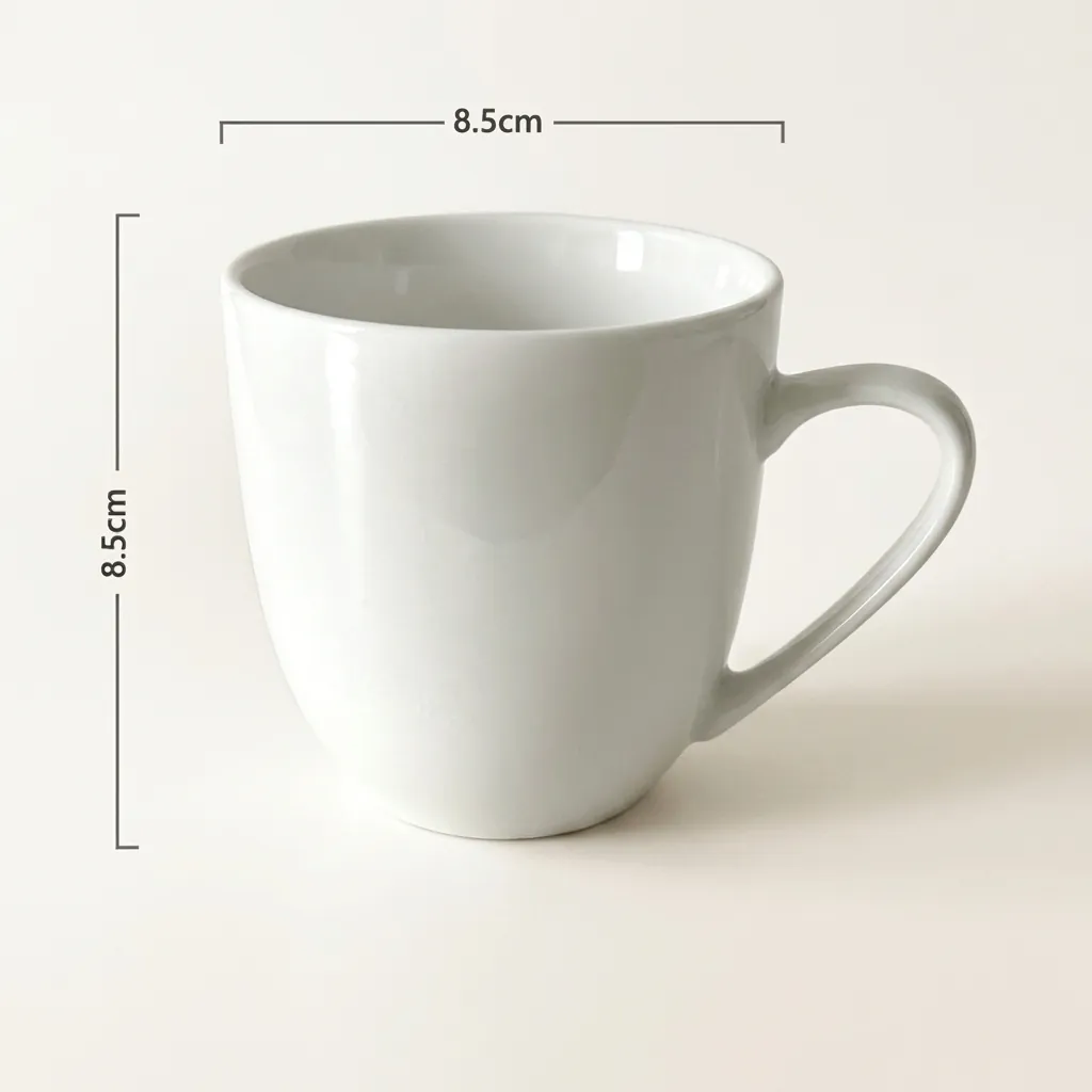 Ceramic Cup With Handle 250ml — BDA-1031 (image 3)