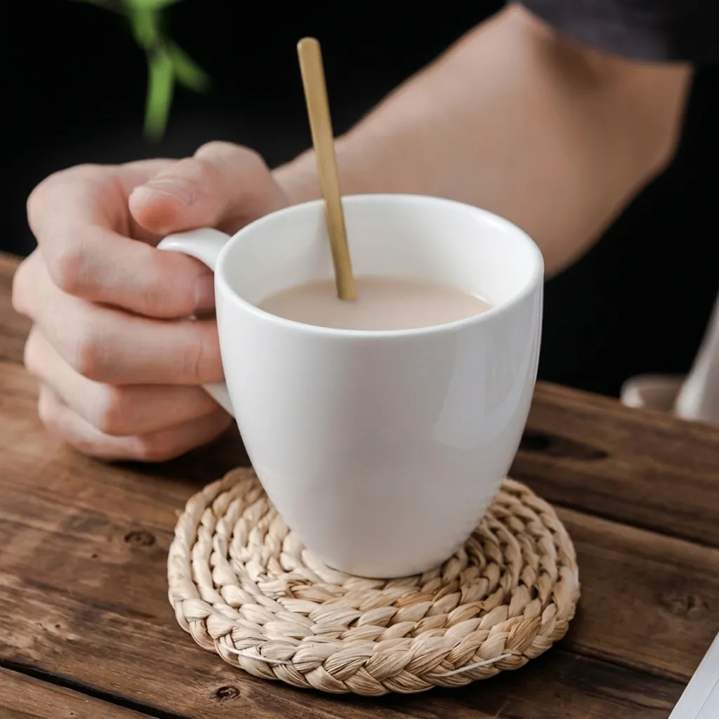 Ceramic Cup With Handle 250ml — BDA-1031 (image 4)