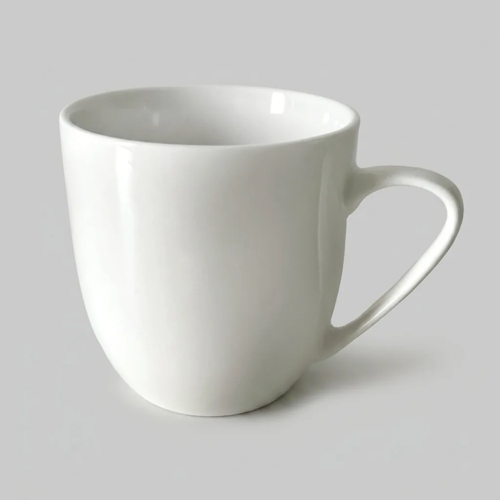 Ceramic Cup With Handle 250ml — BDA-1031