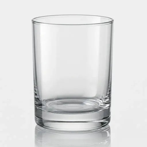 Classic Water Glass 230ml Clear — BDA-1032 — A classic 230ml round water glass in clear glass, standing 8.5cm tall. Its simple, timeless shape suits water, juice or soft drinks across rooms and dining areas. Durable everyday glassware for consistent hotel service.