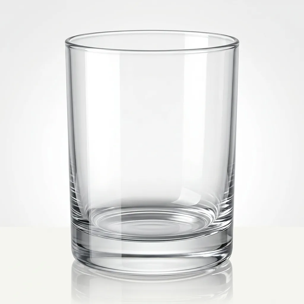 Classic Water Glass 230ml Clear — BDA-1032 (image 2)