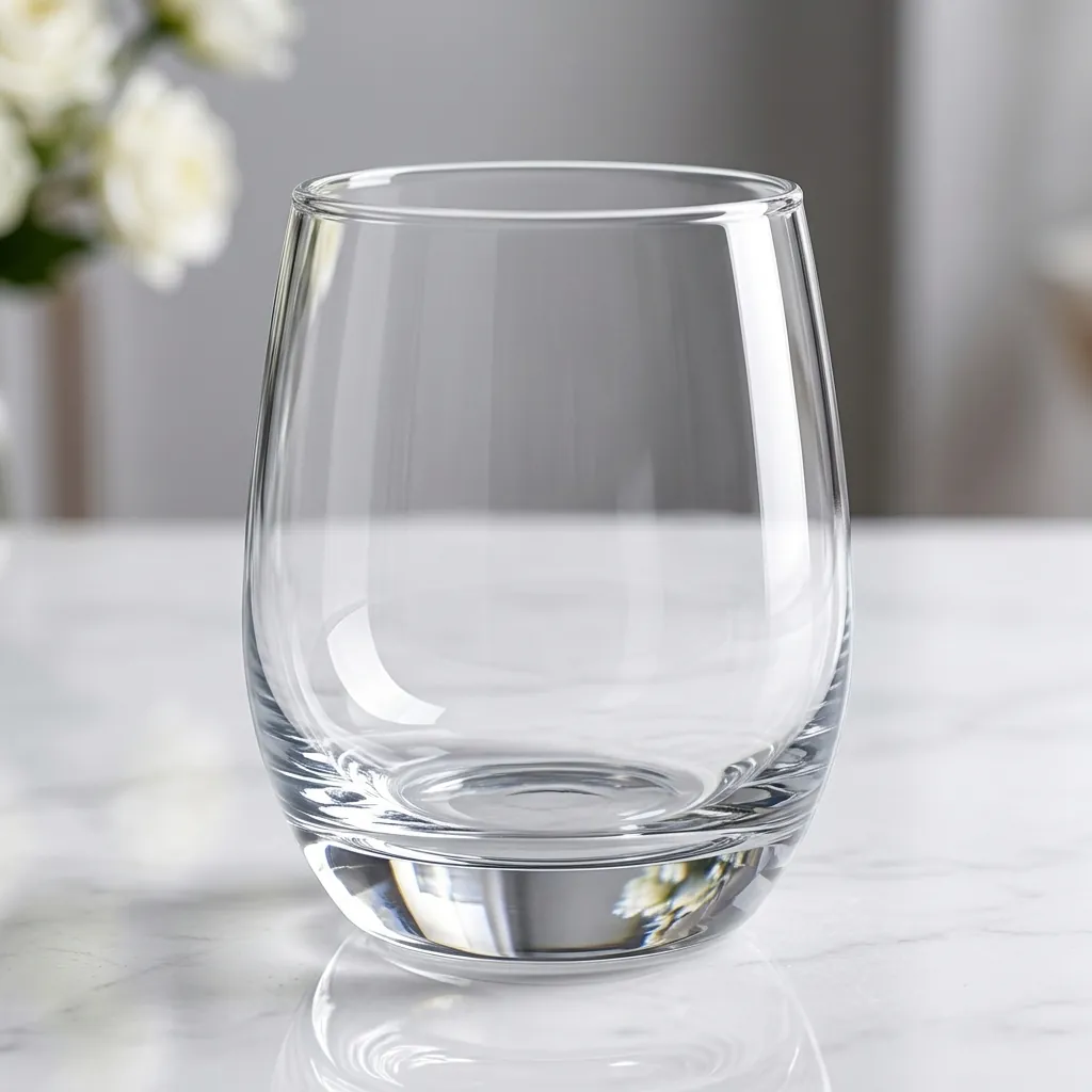 Classic Water Glass 350ml Clear — BDA-1034 (image 2)