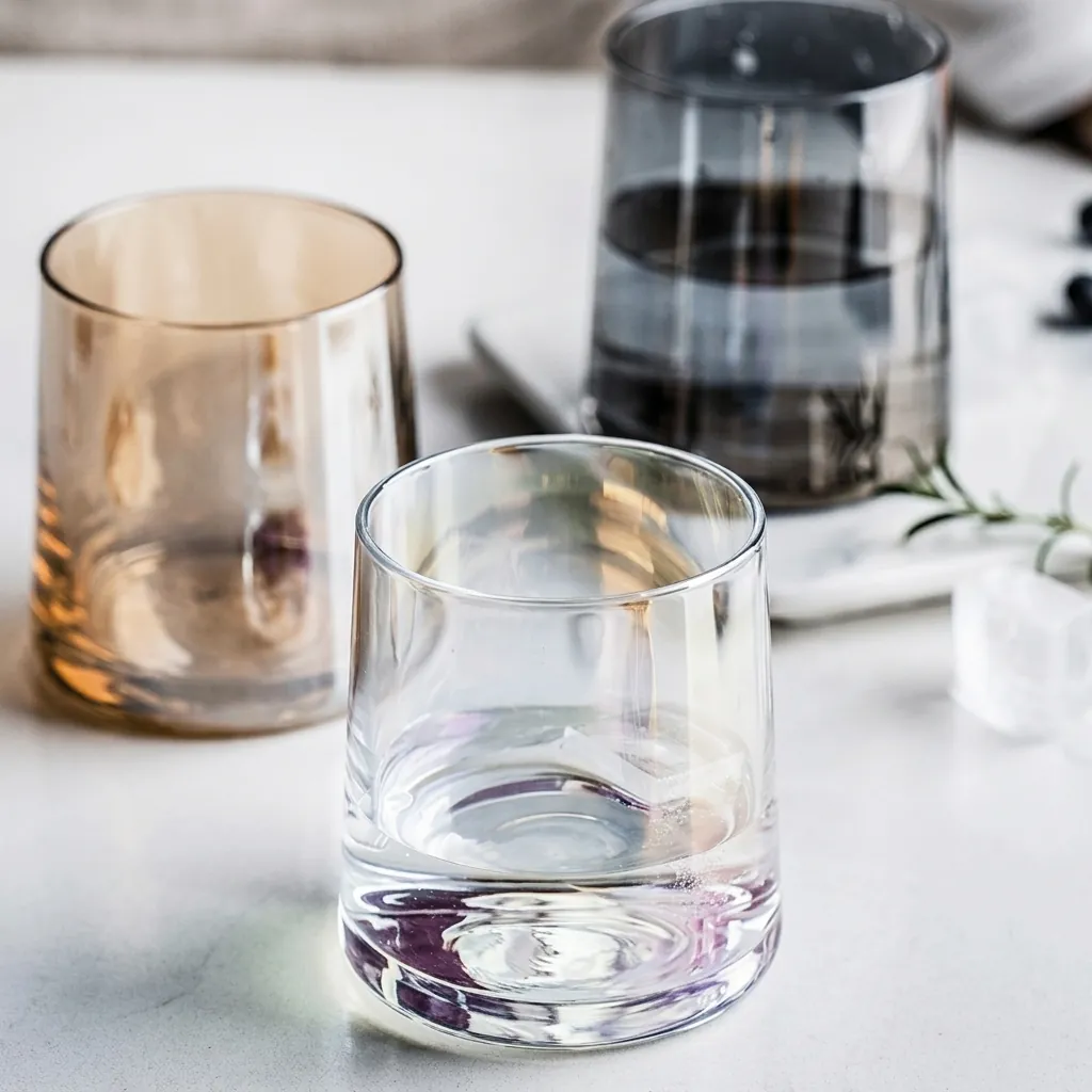 Classic Water Glass 270ml Colorful — BDA-1035 (image 4)