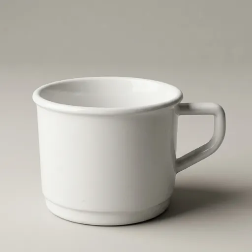 Melamine Cup With Handle 200ml [1037] — BDA-1037