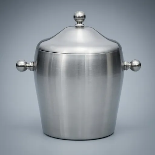 Ice Bucket With Cover Double Layer Insulated Stainless Steel 2.0ltr — BDA-1040
