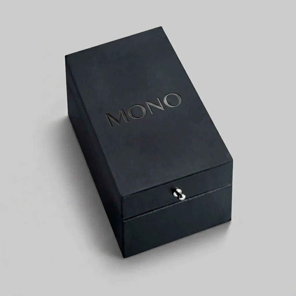 Pu Leather Sachet Holder Box With Lid — BDA-1042