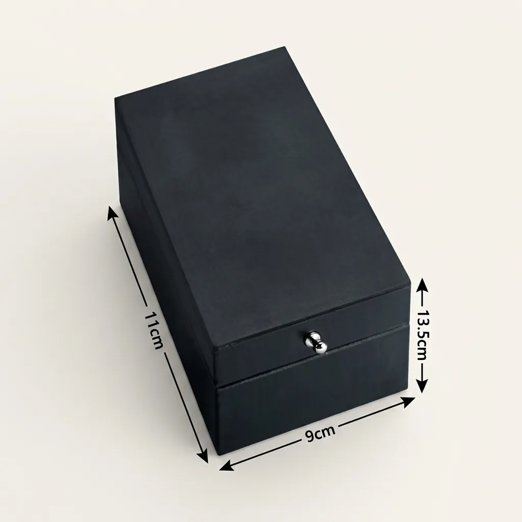 Pu Leather Sachet Holder Box With Lid — BDA-1042 (image 3)