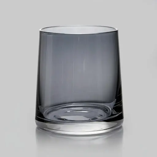 Classic Water Glass 270ml [1044] — BDA-1044 — A 270ml round water glass with a soft grey tint for an understated, contemporary look. At 8.5cm tall and 0.30kg, it handles water, juice and soft drinks with ease. Durable glass built for daily hotel use.