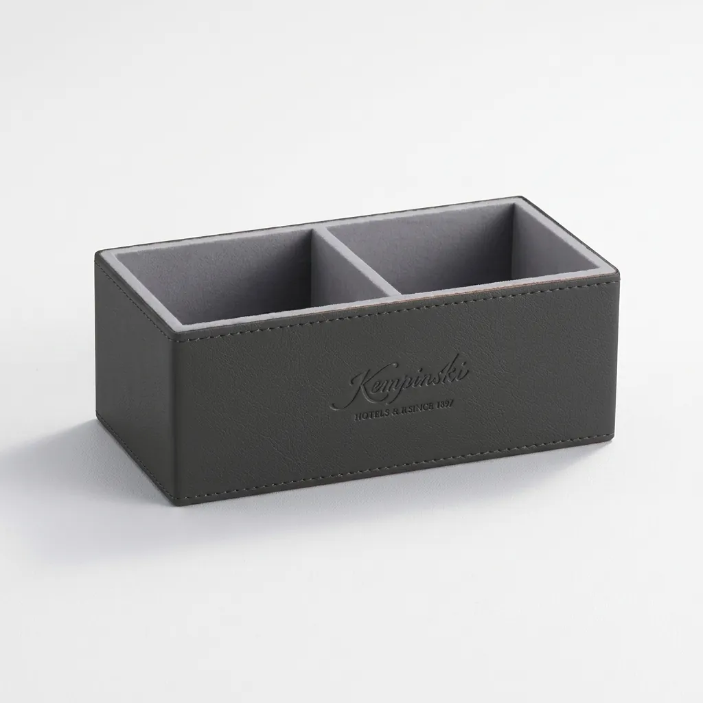 Abs + Pu Leather Tea Bag Holder — BDA-1047 (image 3)