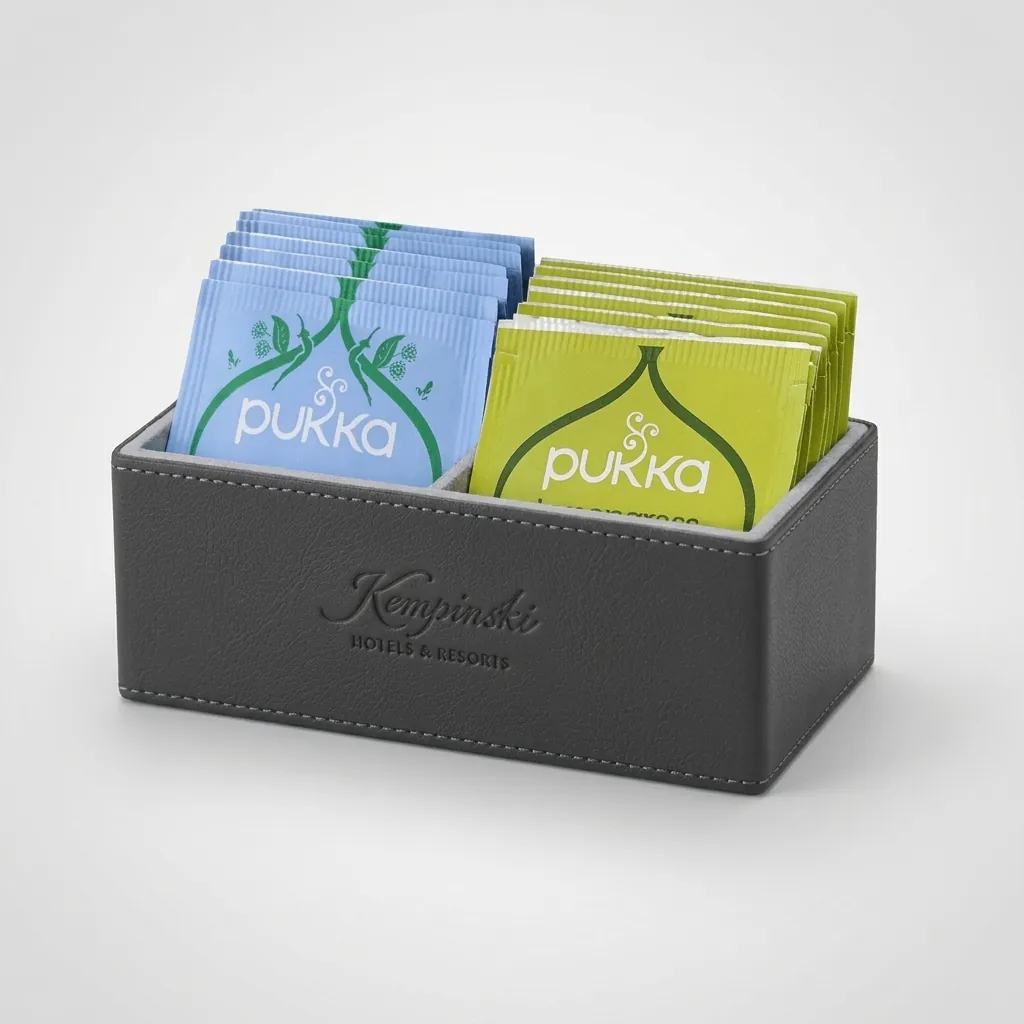 Abs + Pu Leather Tea Bag Holder — BDA-1047 (image 4)