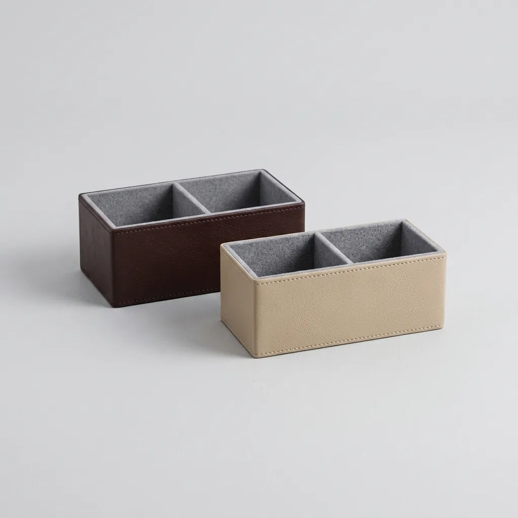 Abs + Pu Leather Tea Bag Holder — BDA-1047 (image 5)