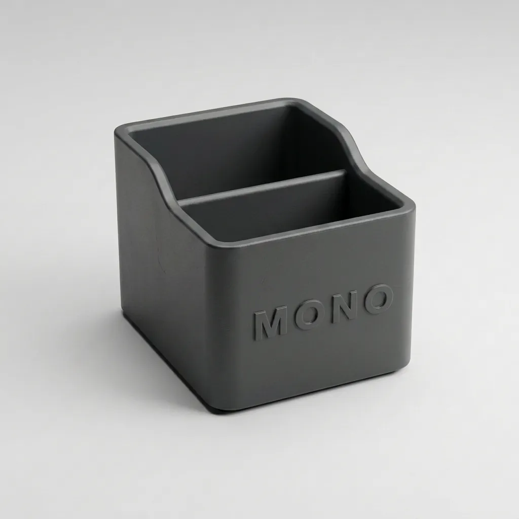 Abs + Pu Leather Double Layer Tea Bag Holder — BDA-1048 (image 1)