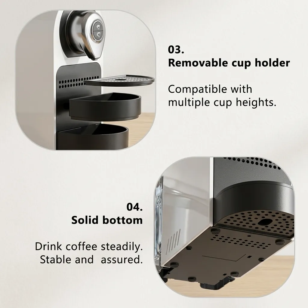 Capsule Coffee Machine with 19-Bar Pump [1024] — CCM-1024 (image 5)