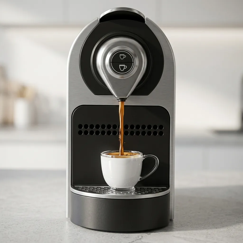 Capsule Coffee Machine with 19-Bar Pump [1024] — CCM-1024 (image 9)