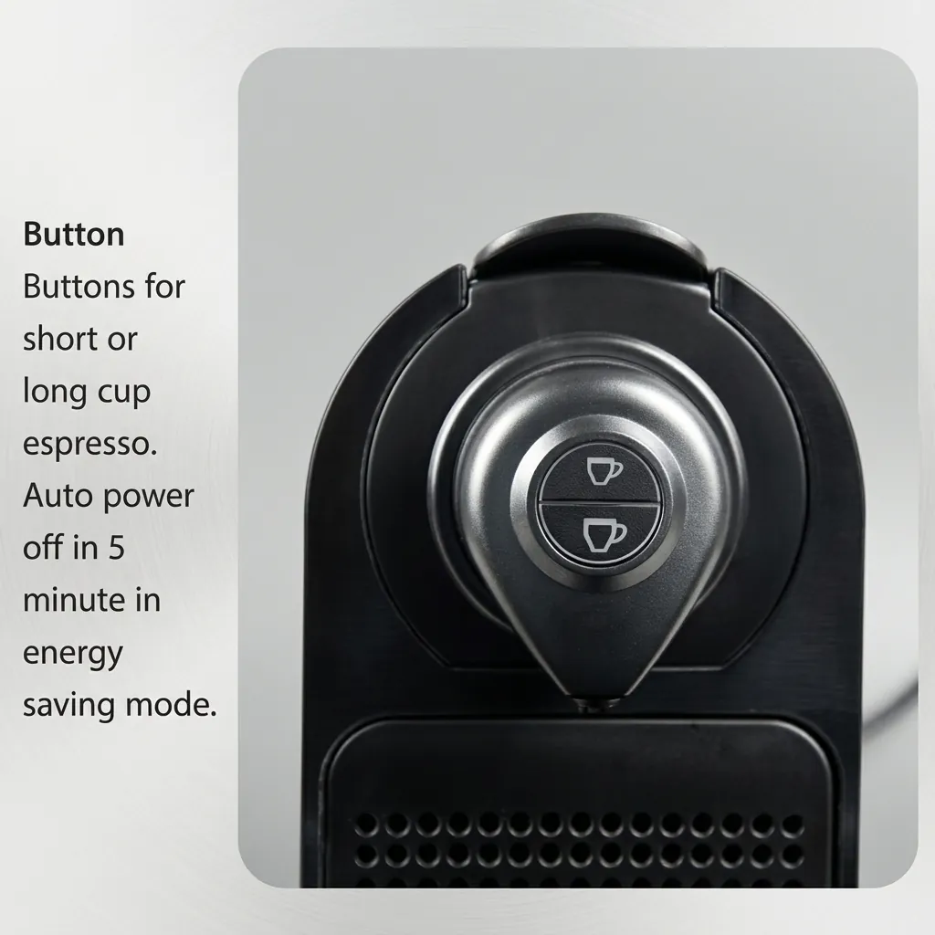 Capsule Coffee Machine with 19-Bar Pump [1025] — CCM-1025 (image 2)