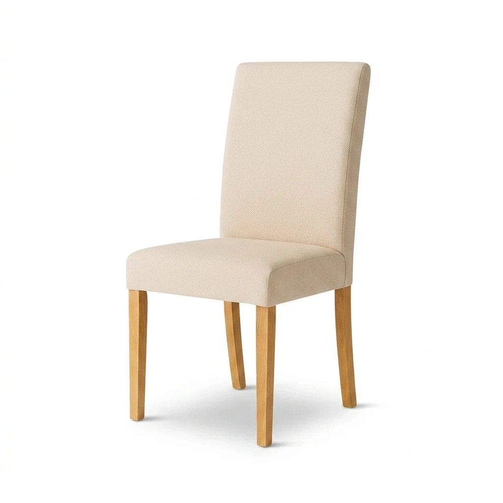 Upholstered Chair with Wooden Legs — CHR-1024 (image 2)