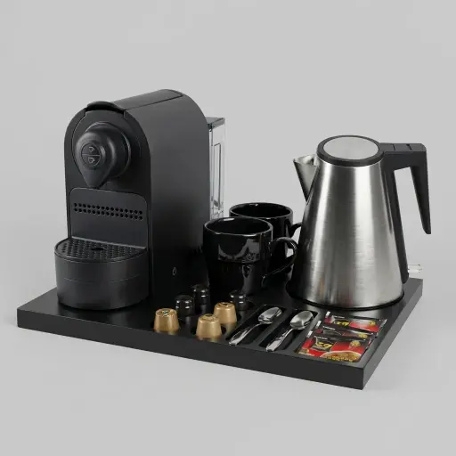 Set Kettle & Wooden Tray 1.2l — CTS-1024