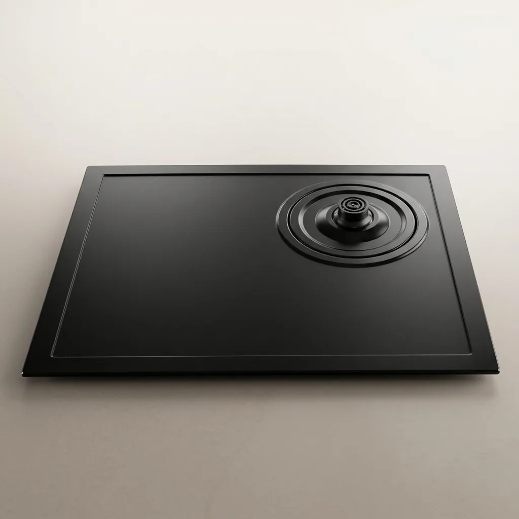 Melamine Tray Set with Stainless Steel Anti-Scald 0.8L Kettle [1027] — CTS-1027 (image 7)