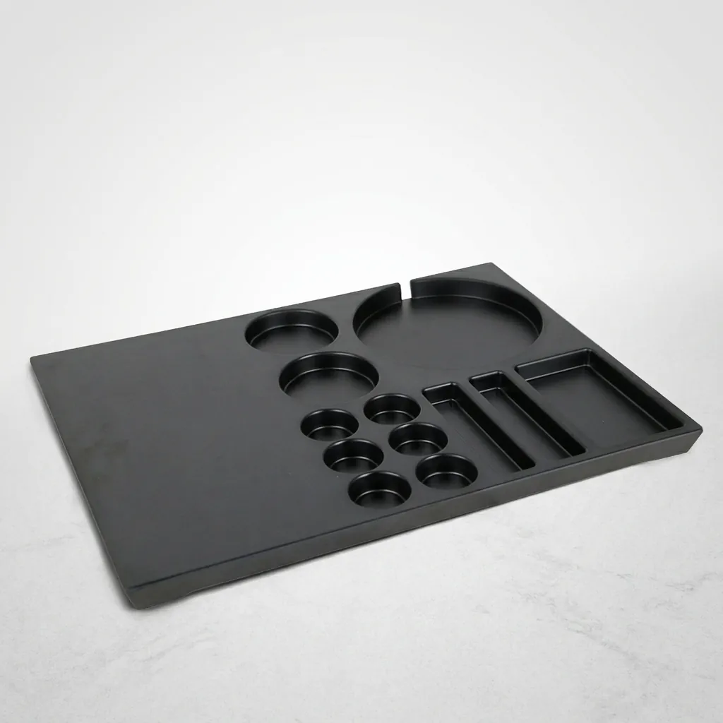 Melamine Tray Set with Seamless Stainless Steel Anti-Scald 0.8L Kettle — CTS-1028 (image 3)