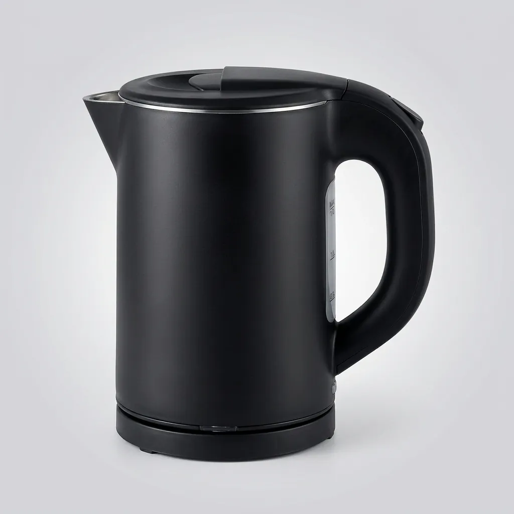 Melamine Tray Set with Stainless Steel Anti-Scald 0.8L Kettle [1031] — CTS-1031 (image 3)