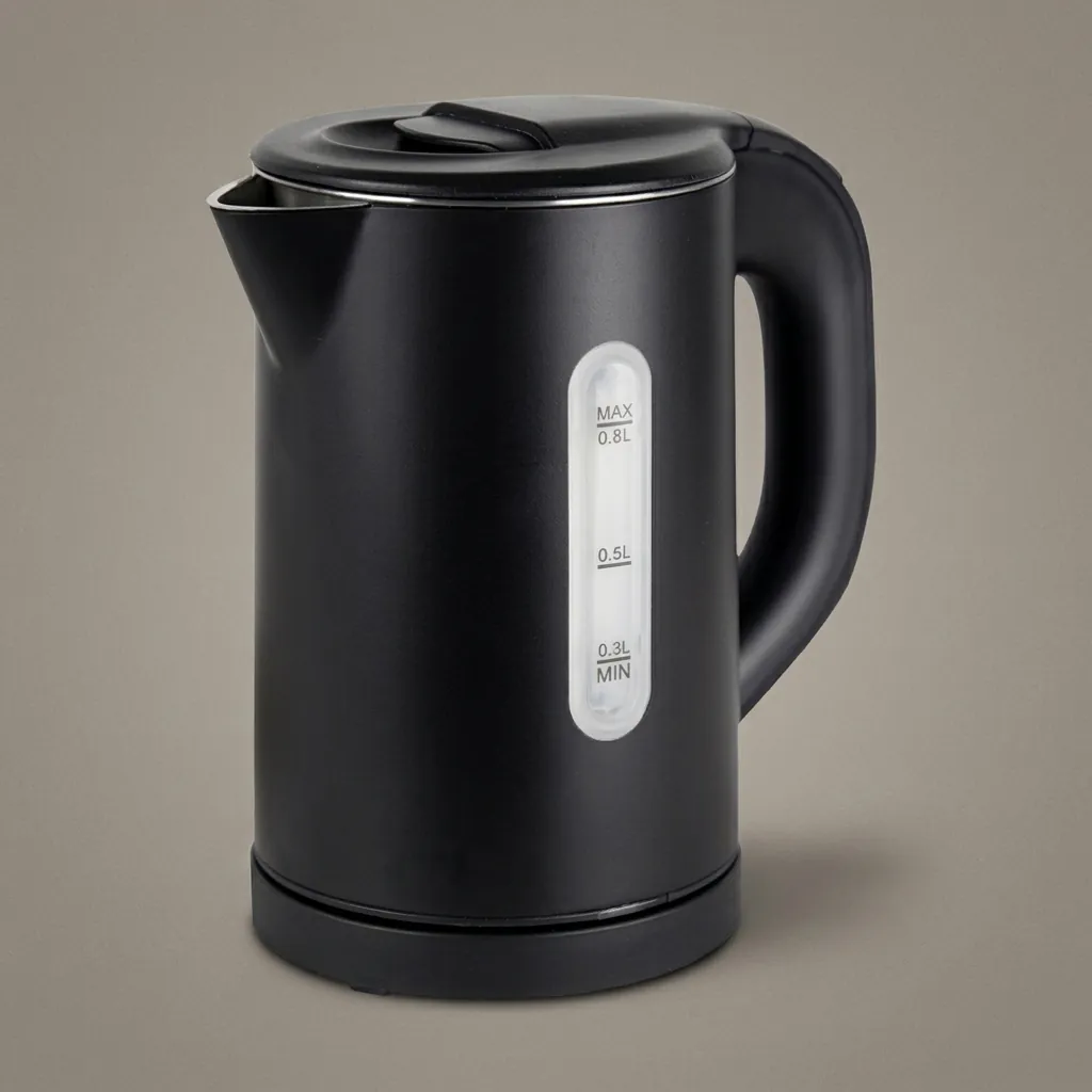 Melamine Tray Set with Stainless Steel Anti-Scald 0.8L Kettle [1032] — CTS-1032 (image 3)