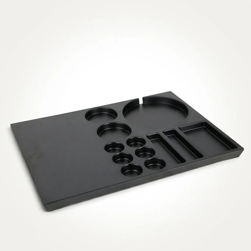 Melamine Tray Set with Strix Seamless Stainless Steel 0.8L Kettle [1033] — CTS-1033 (image 3)
