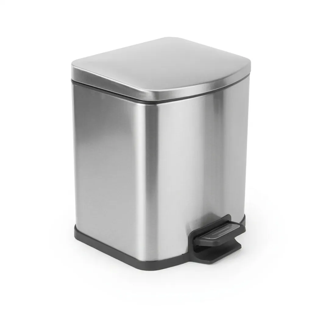Stainless Steel Pedal Dustbin 9L with Anti-Slip — DBN-1038 (image 3)
