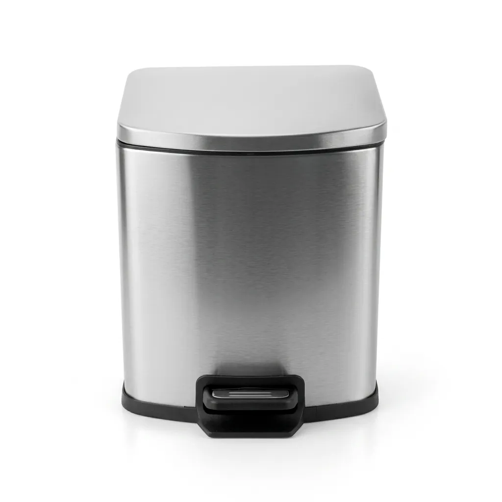 Stainless Steel Pedal Dustbin 9L with Anti-Slip — DBN-1038 (image 5)