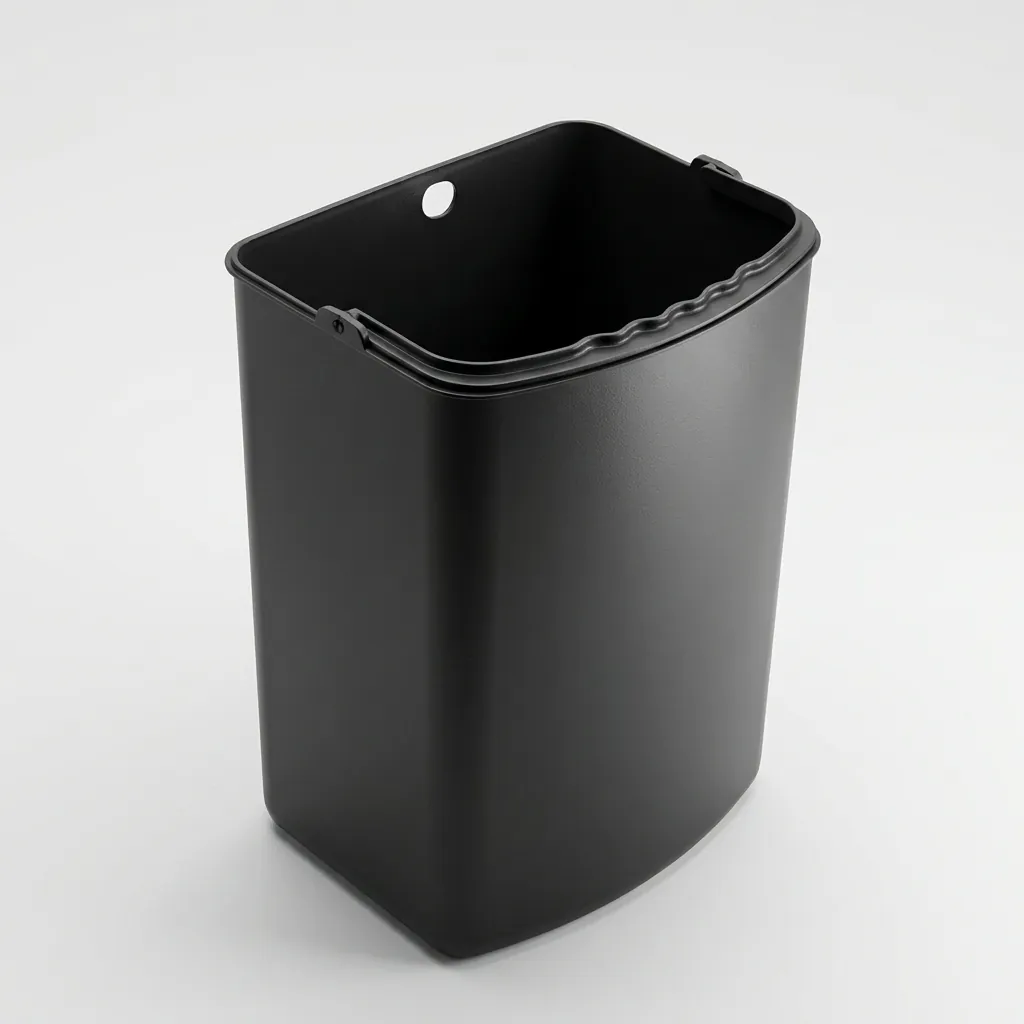 Stainless Steel Square Pedal Dustbin 12L — DBN-1039 (image 2)