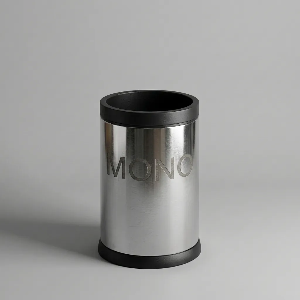 Stainless Steel Open Top Waste Bin 5L — DBN-1040 (image 1)