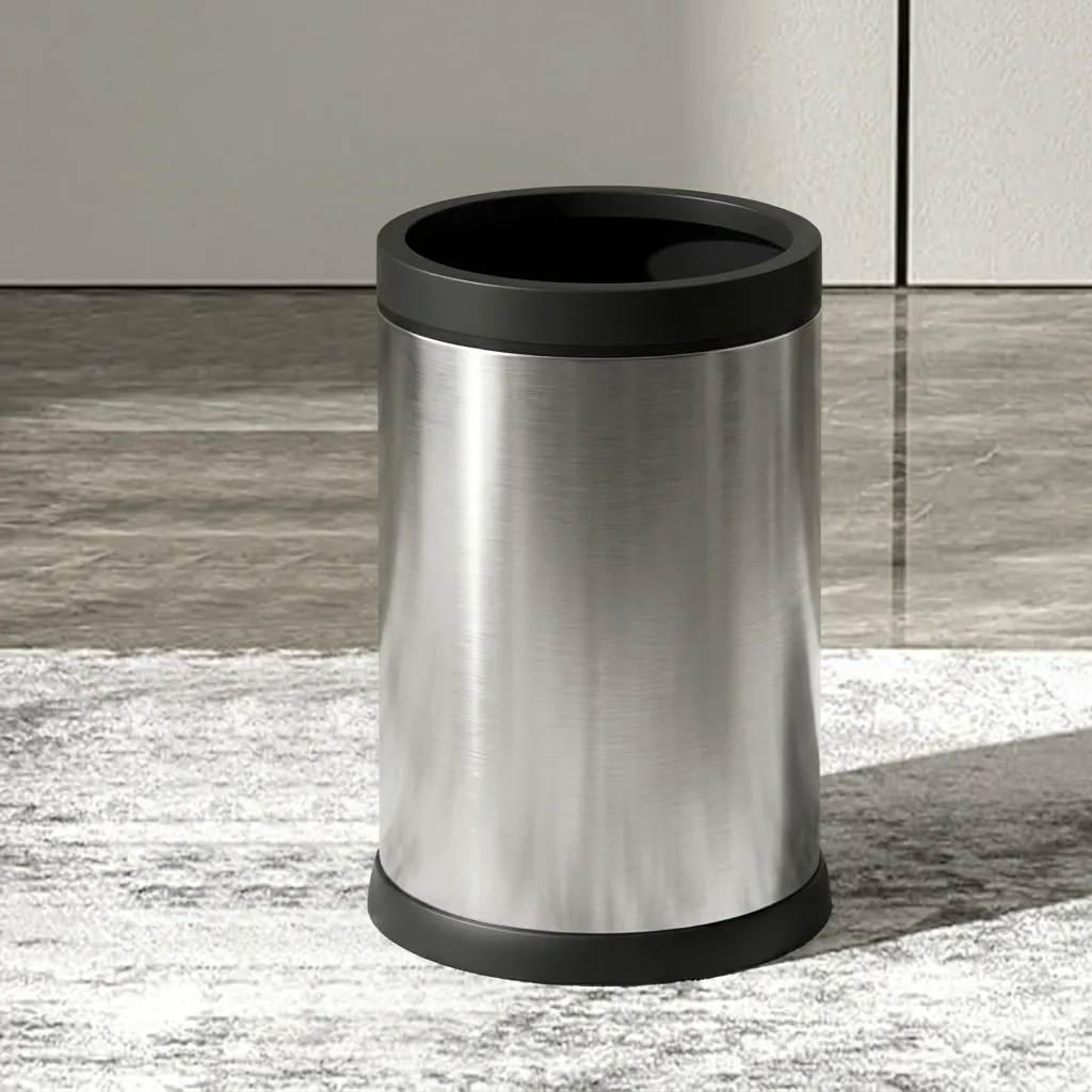 Stainless Steel Open Top Waste Bin 5L — DBN-1040 (image 3)