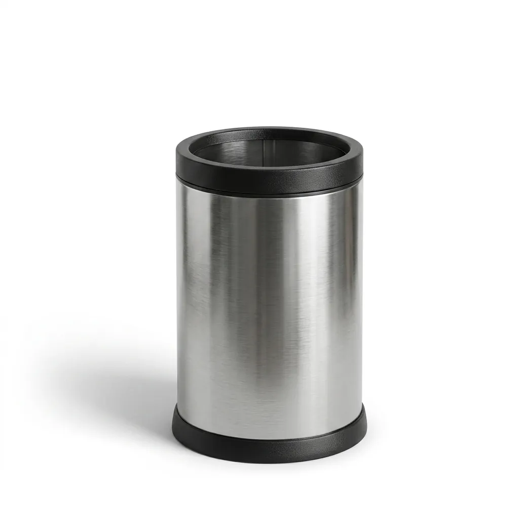 Stainless Steel Open Top Waste Bin 7L — DBN-1041 (image 2)