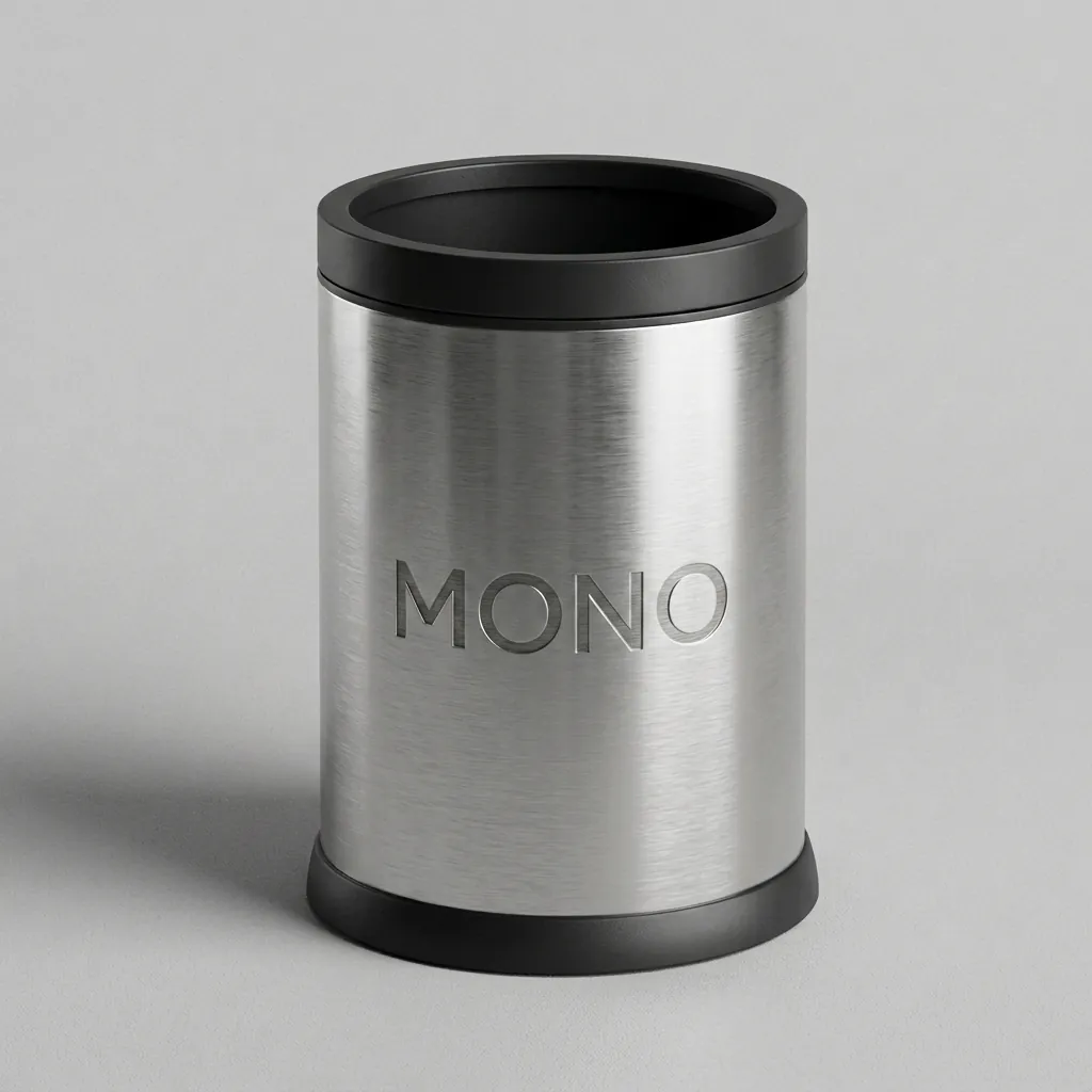 Stainless Steel Open Top Waste Bin 9L — DBN-1042 (image 1)