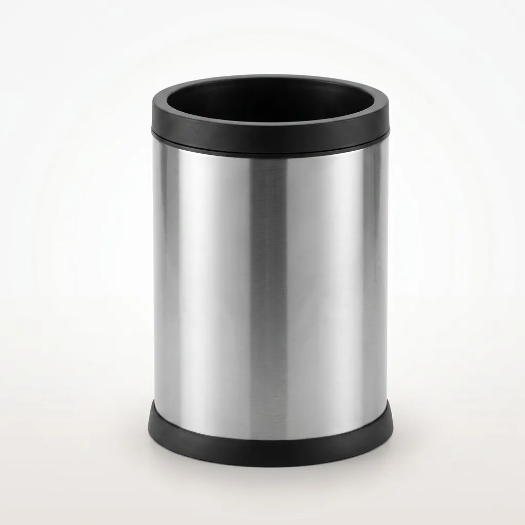 Stainless Steel Open Top Waste Bin 9L — DBN-1042 (image 2)