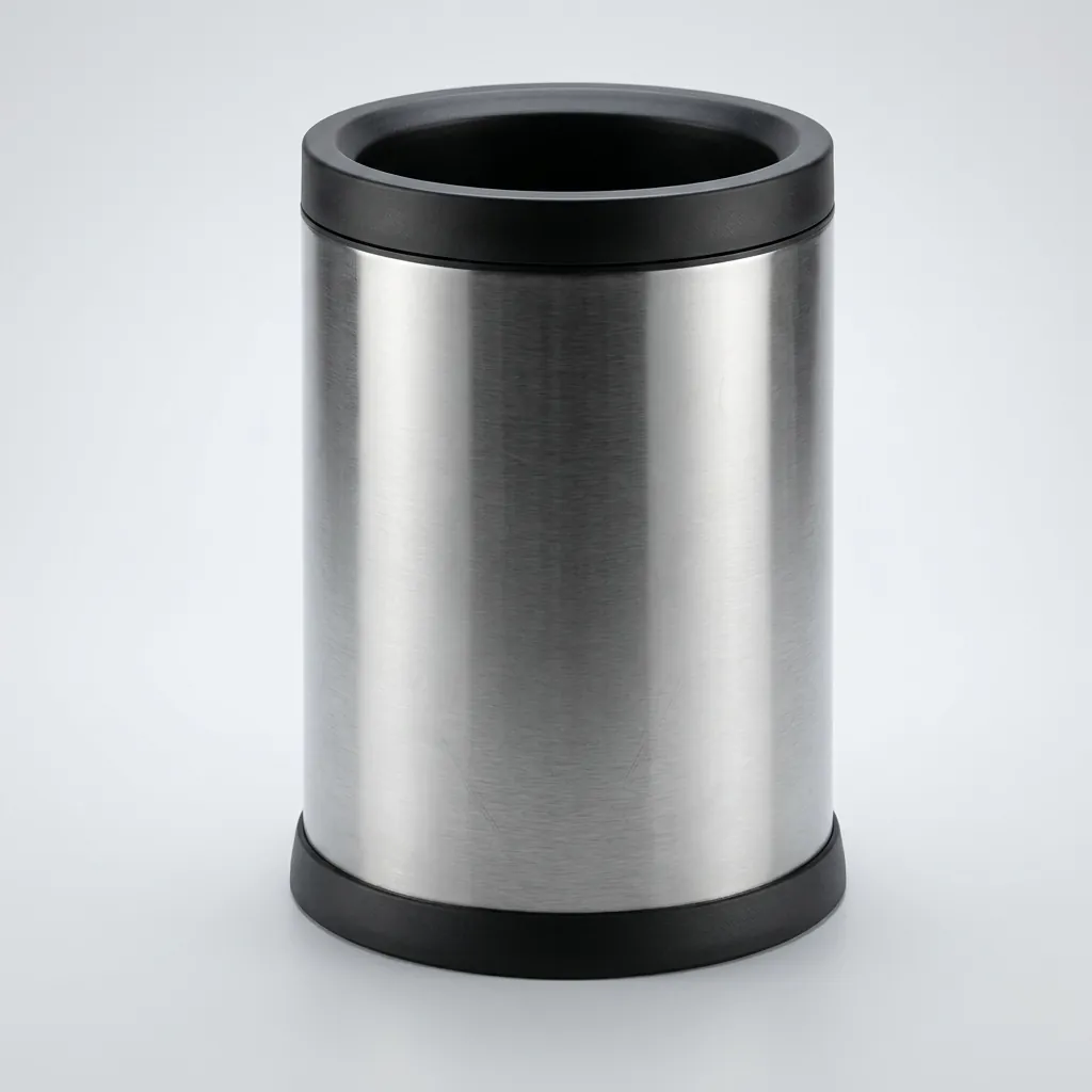 Stainless Steel Open Top Waste Bin 12L — DBN-1043 (image 2)