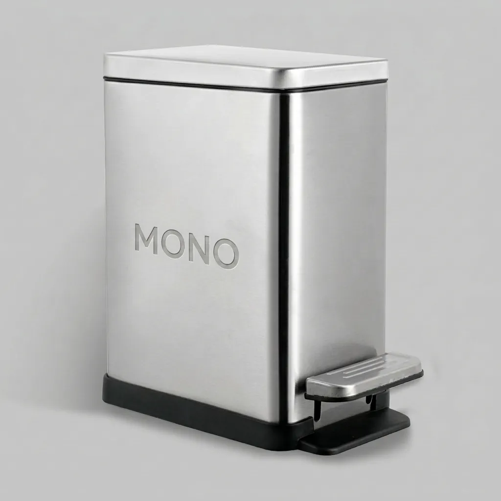 Stainless Steel Pedal Dustbin 18L with Anti-Slip — DBN-1062 (image 1)