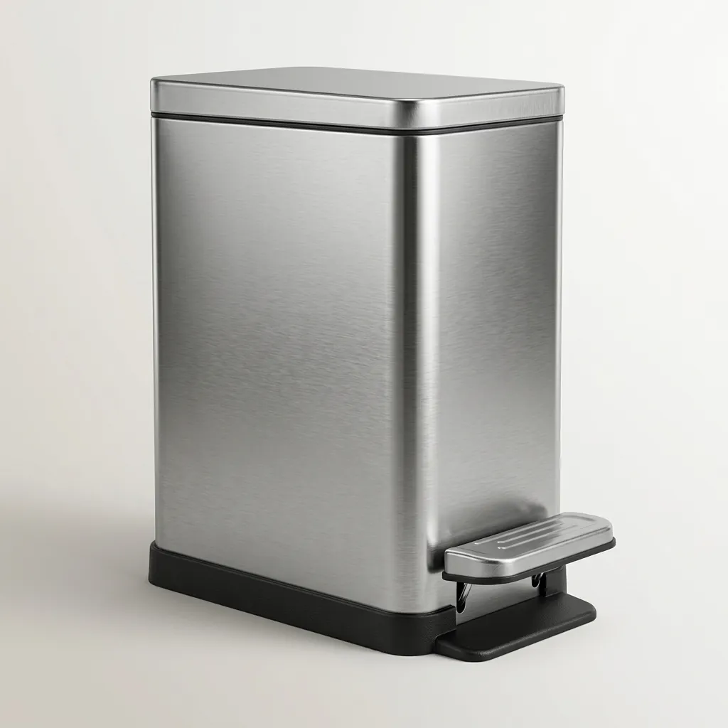 Stainless Steel Pedal Dustbin 18L with Anti-Slip — DBN-1062 (image 2)