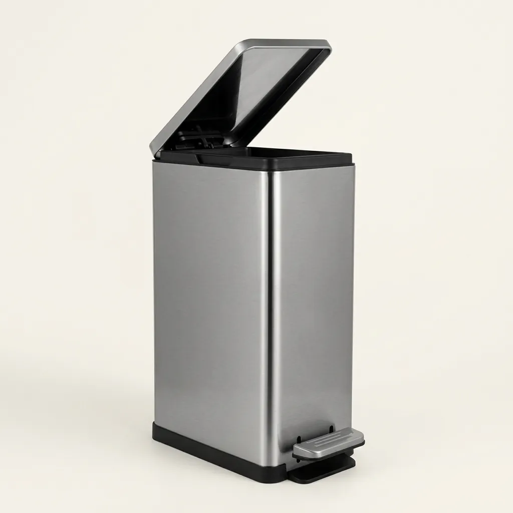 Stainless Steel Pedal Dustbin 18L with Anti-Slip — DBN-1062 (image 4)